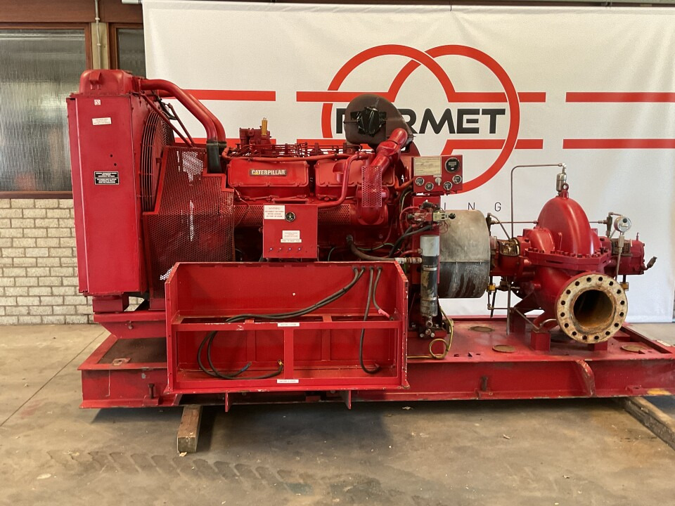 Caterpillar 3412, power unit/waterpump (1) - Ūdens sūknis: foto 1 Caterpillar 3412, power unit/waterpump (1) - Ūdens sūknis: foto 1