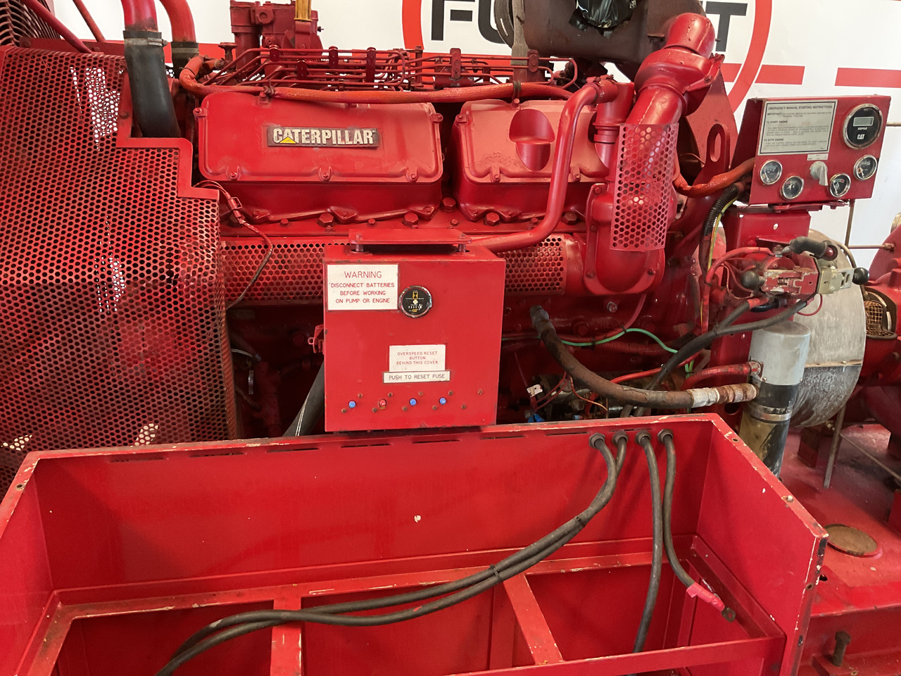 Caterpillar 3412, power unit/waterpump (2) - Ūdens sūknis: foto 5 Caterpillar 3412, power unit/waterpump (2) - Ūdens sūknis: foto 5