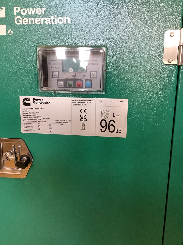 Cummins C22D5Q. 22KVA Generator. Brand new. - Elektroģenerators: foto 5 Cummins C22D5Q. 22KVA Generator. Brand new. - Elektroģenerators: foto 5