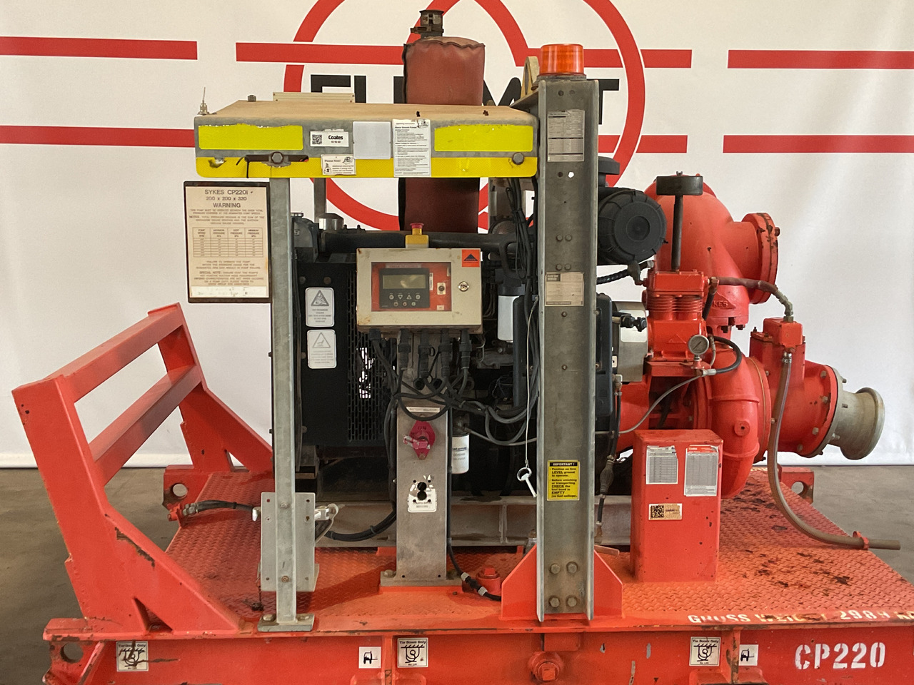Sykes CP220i water pump, very complete. Perkins powered water pump. - Ūdens sūknis: foto 2 Sykes CP220i water pump, very complete. Perkins powered water pump. - Ūdens sūknis: foto 2
