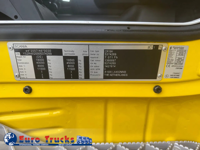 Scania 520S V8 NGS V8R520 - Vilcējs: foto 4 Scania 520S V8 NGS V8R520 - Vilcējs: foto 4