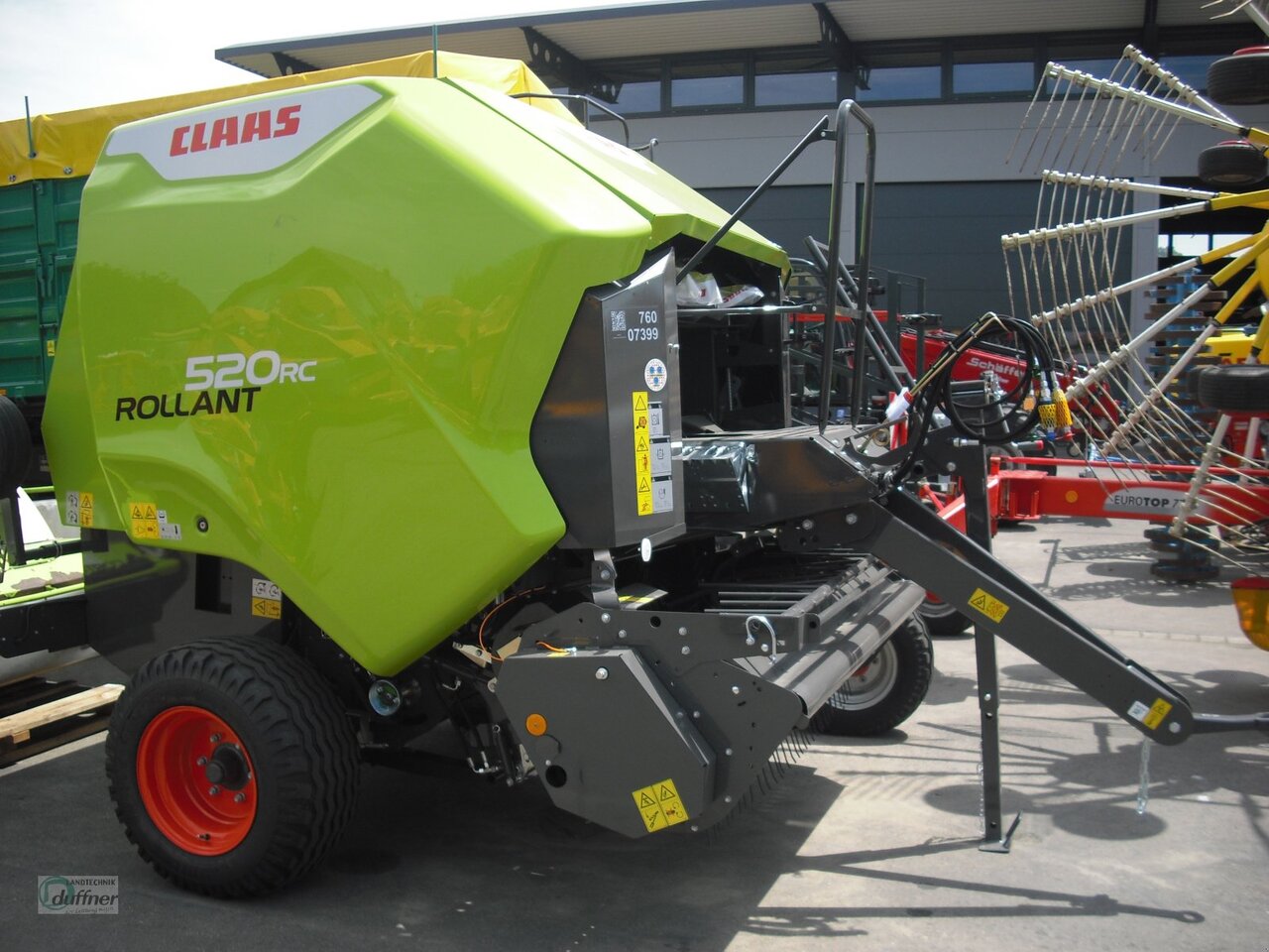 CLAAS ROLLANT 520 RC - Rituļu prese: foto 5 CLAAS ROLLANT 520 RC - Rituļu prese: foto 5
