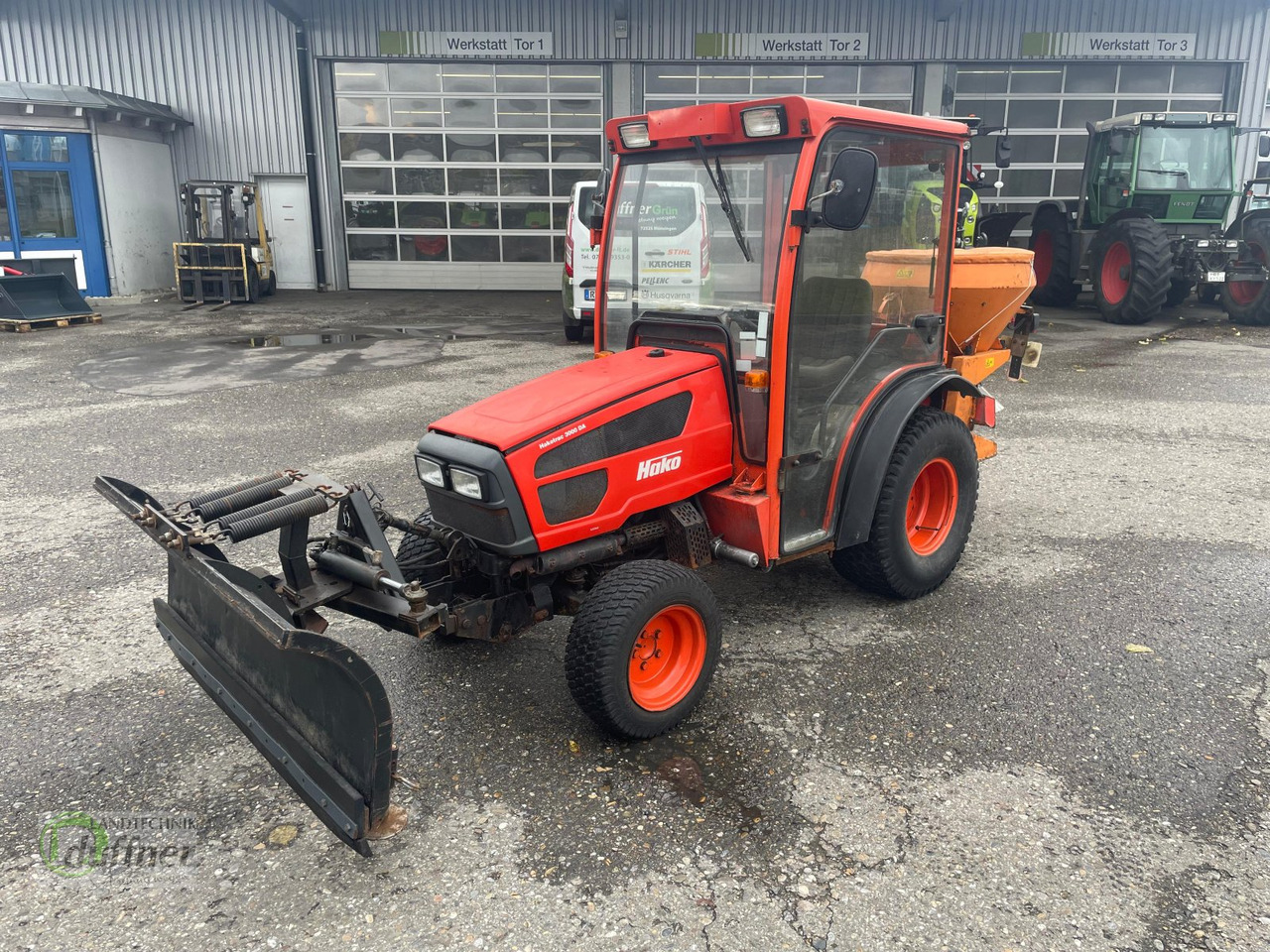 Hako Hakotrac 3000 DA - Komunālais traktors: foto 2 Hako Hakotrac 3000 DA - Komunālais traktors: foto 2