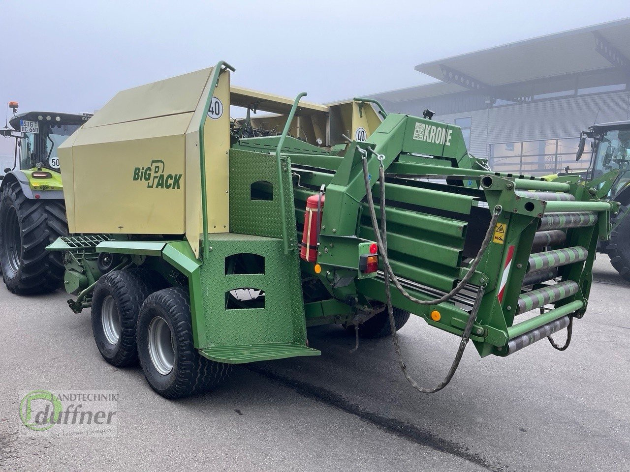 Krone Big Pack 127 - Kīpu prese: foto 2 Krone Big Pack 127 - Kīpu prese: foto 2