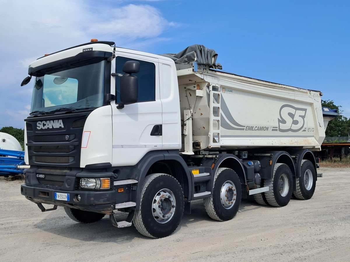 Kravas automašīna pašizgāzējs SCANIA G450: foto 7