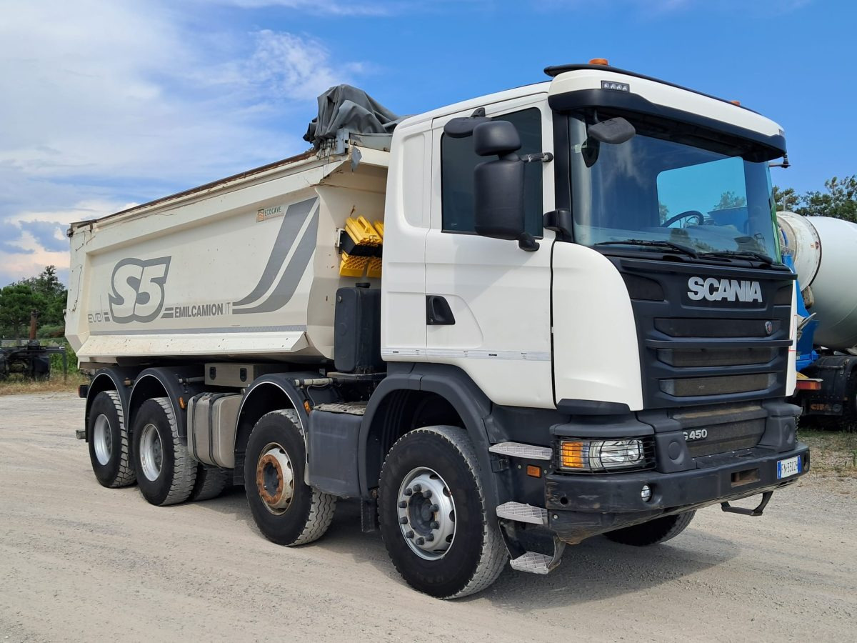 SCANIA G450 - Kravas automašīna pašizgāzējs: foto 1 SCANIA G450 - Kravas automašīna pašizgāzējs: foto 1
