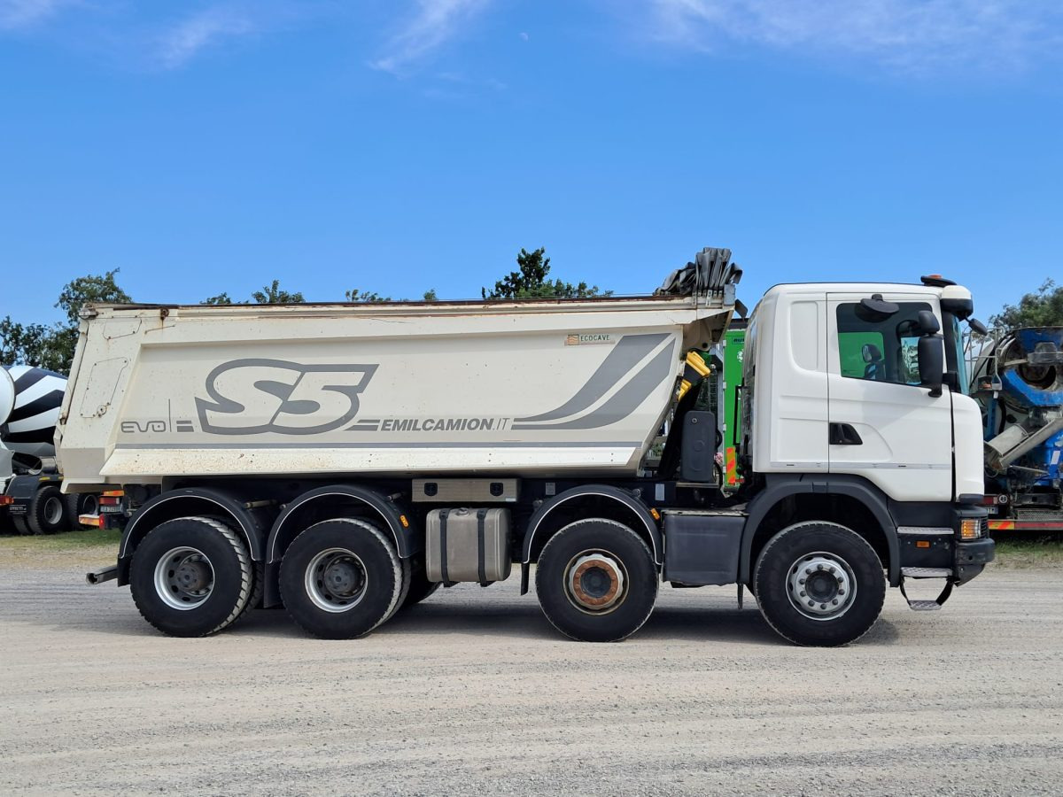 SCANIA G450 - Kravas automašīna pašizgāzējs: foto 4 SCANIA G450 - Kravas automašīna pašizgāzējs: foto 4