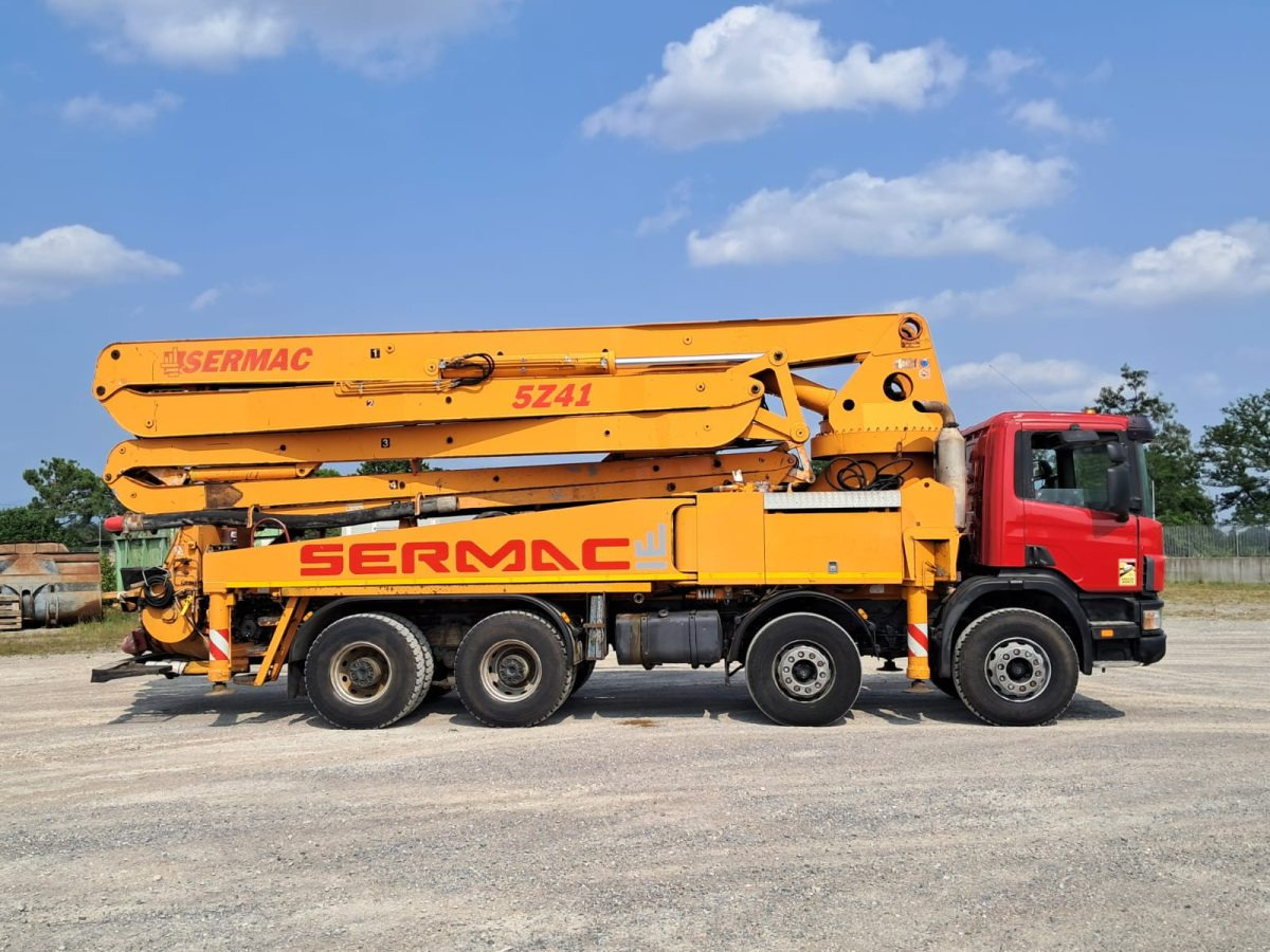 Scania P 114 380 SERMAC 5Z41 - Betona sūknis: foto 2 Scania P 114 380 SERMAC 5Z41 - Betona sūknis: foto 2