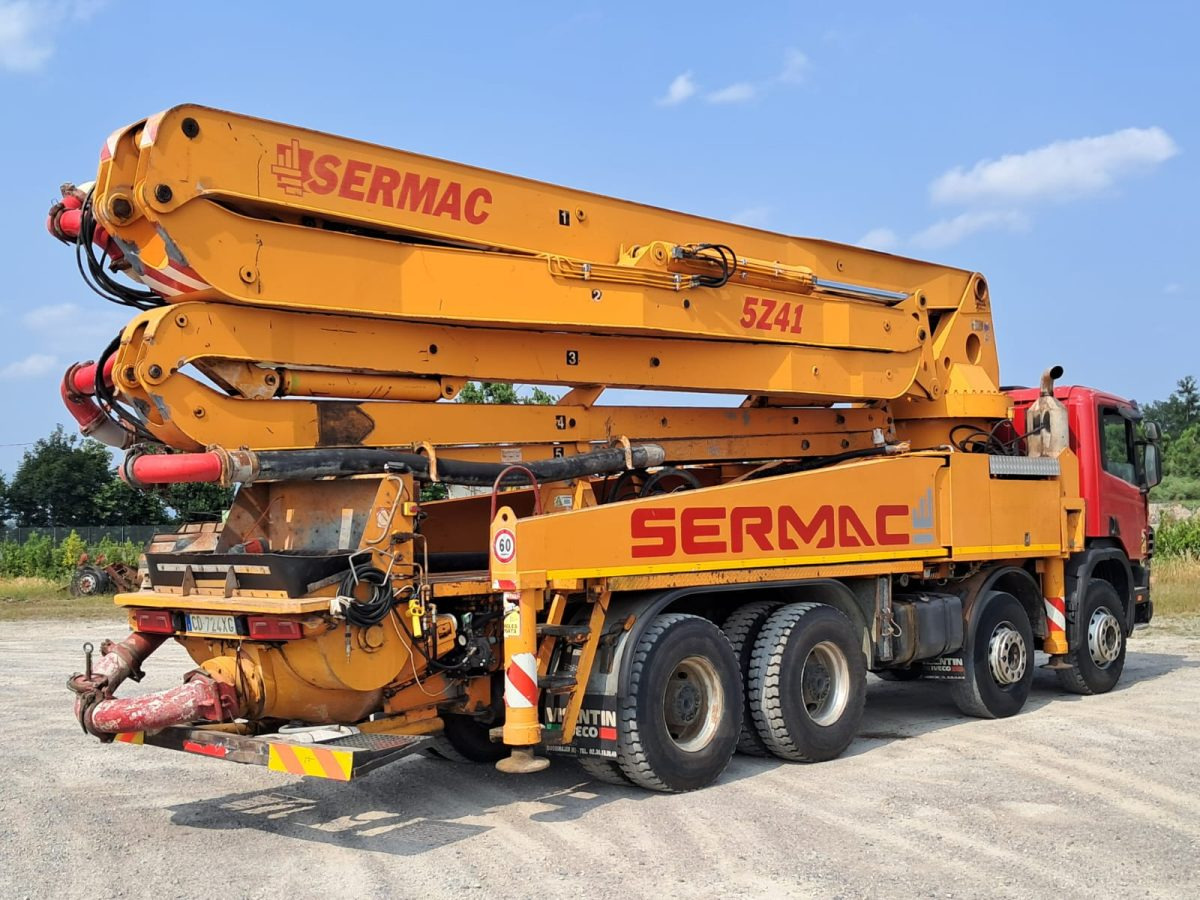 Scania P 114 380 SERMAC 5Z41 - Betona sūknis: foto 5 Scania P 114 380 SERMAC 5Z41 - Betona sūknis: foto 5