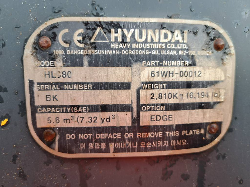 Riteņu iekrāvējs Hyundai HL980: foto 19