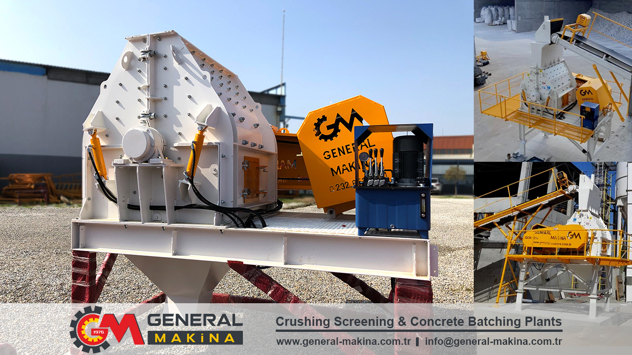GENERAL MAKİNA GNR900 Powerful Hammer Stone Crusher - Drupinātājs: foto 1 GENERAL MAKİNA GNR900 Powerful Hammer Stone Crusher - Drupinātājs: foto 1
