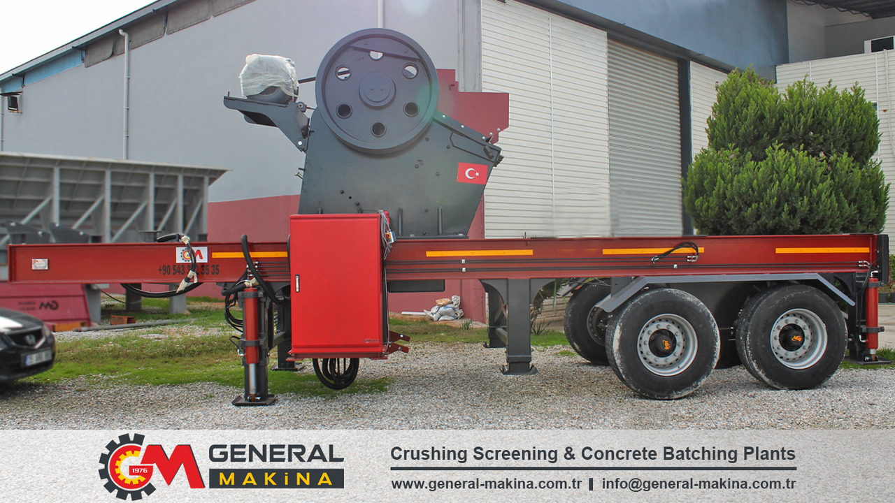GENERAL MAKİNA Semi Mobile Crushing Plant - Žokļu drupinātājs: foto 4 GENERAL MAKİNA Semi Mobile Crushing Plant - Žokļu drupinātājs: foto 4
