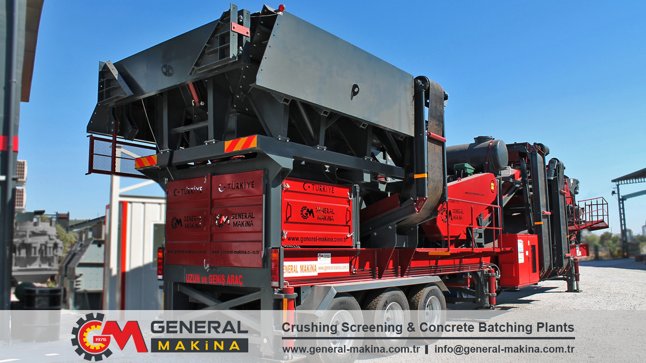 General Makina 01 Series Mobile Crushing and Screening Plant - Mobilais drupinātājs: foto 5 General Makina 01 Series Mobile Crushing and Screening Plant - Mobilais drupinātājs: foto 5