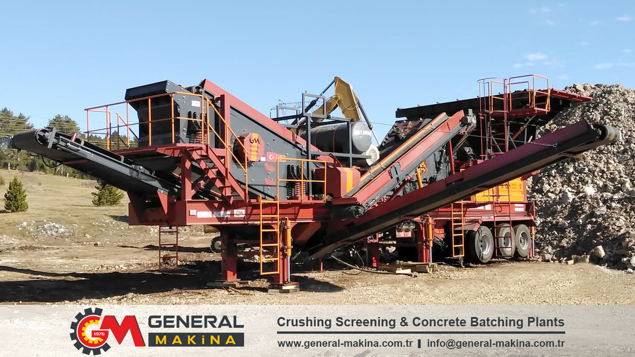 General Makina 01 Series Mobile Crushing and Screening Plant - Mobilais drupinātājs: foto 2 General Makina 01 Series Mobile Crushing and Screening Plant - Mobilais drupinātājs: foto 2