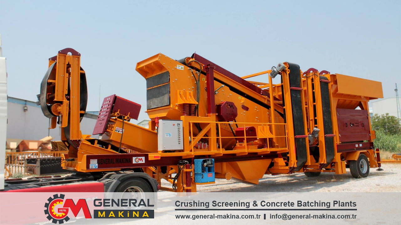 Jaunā Sijātājs General Makina 1240 Mobile Screening and Washing Plant: foto 7