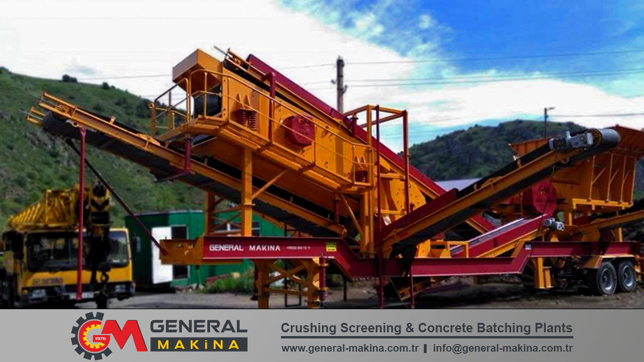 General Makina 640 Mobile Crushing and Screening Plant - Mobilais drupinātājs: foto 4 General Makina 640 Mobile Crushing and Screening Plant - Mobilais drupinātājs: foto 4
