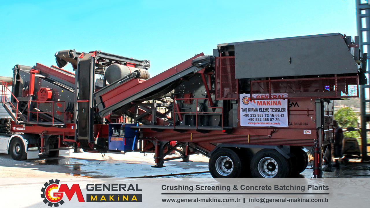 General Makina 800 Series Mobile Impact Crusher Plant - Trieciena drupinātājs: foto 4 General Makina 800 Series Mobile Impact Crusher Plant - Trieciena drupinātājs: foto 4