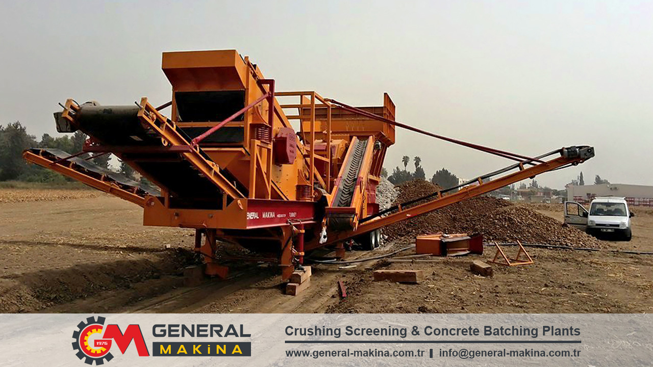General Makina 800 Series Mobile Impact Crusher Plant - Trieciena drupinātājs: foto 5 General Makina 800 Series Mobile Impact Crusher Plant - Trieciena drupinātājs: foto 5