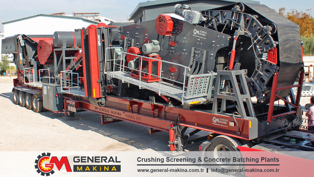 General Makina 950 Series Mobile Stone Crushing Plant - Mobilais drupinātājs: foto 3 General Makina 950 Series Mobile Stone Crushing Plant - Mobilais drupinātājs: foto 3