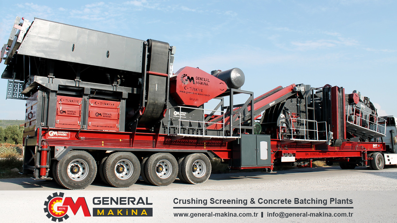 General Makina 950 Series Mobile Stone Crushing Plant - Mobilais drupinātājs: foto 4 General Makina 950 Series Mobile Stone Crushing Plant - Mobilais drupinātājs: foto 4