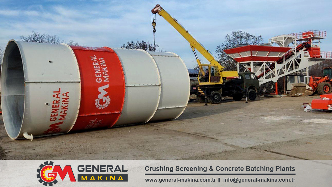 General Makina Diamond 60 m3 Mobile Concrete Batching Plant - Betona rūpnīca: foto 4 General Makina Diamond 60 m3 Mobile Concrete Batching Plant - Betona rūpnīca: foto 4