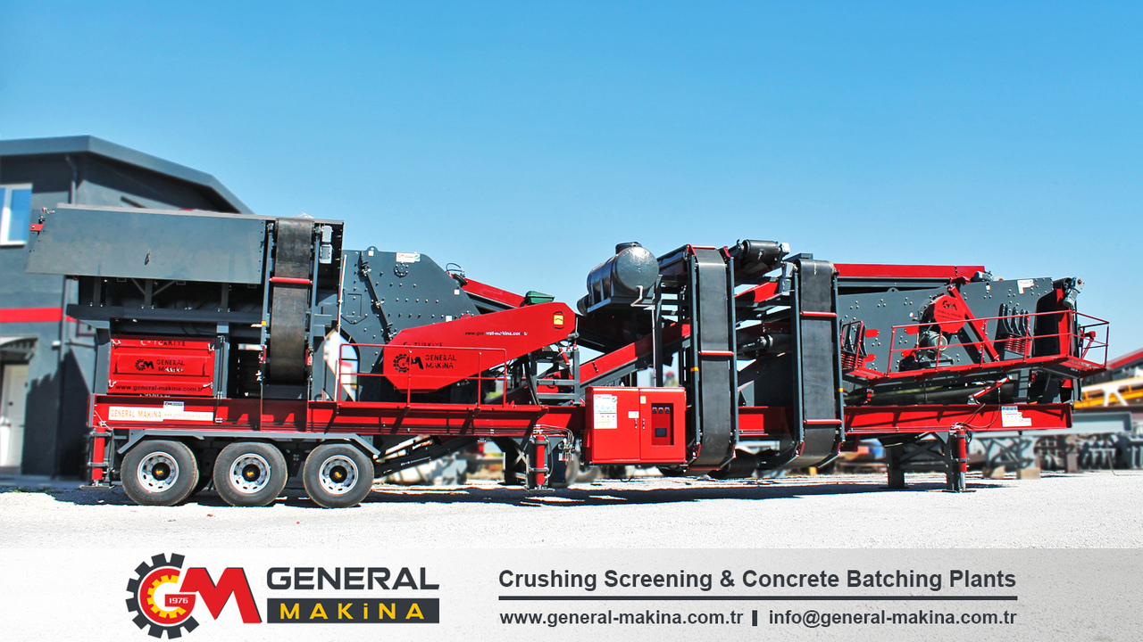 General Makina High Capacity Mobil Crusher Plant for Sale - Mobilais drupinātājs: foto 1 General Makina High Capacity Mobil Crusher Plant for Sale - Mobilais drupinātājs: foto 1