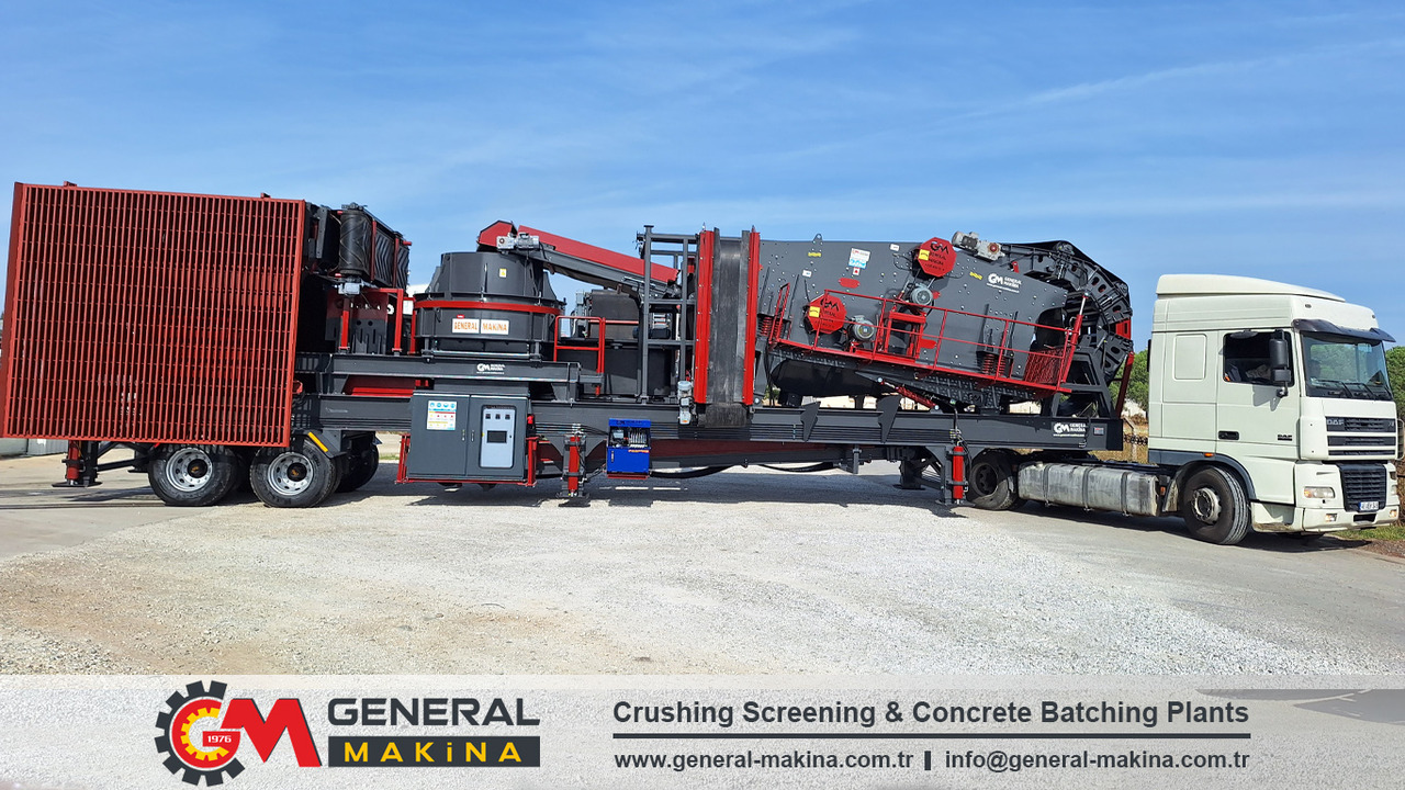 General Makina M-VSI 900 Mobile Vertical Impact Crusher - Trieciena drupinātājs: foto 1 General Makina M-VSI 900 Mobile Vertical Impact Crusher - Trieciena drupinātājs: foto 1