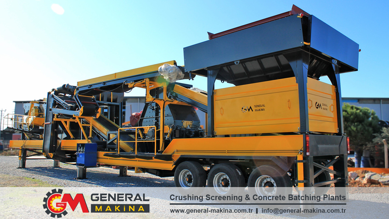 General Makina Mobile Sand Machine - Mobilais drupinātājs: foto 2 General Makina Mobile Sand Machine - Mobilais drupinātājs: foto 2
