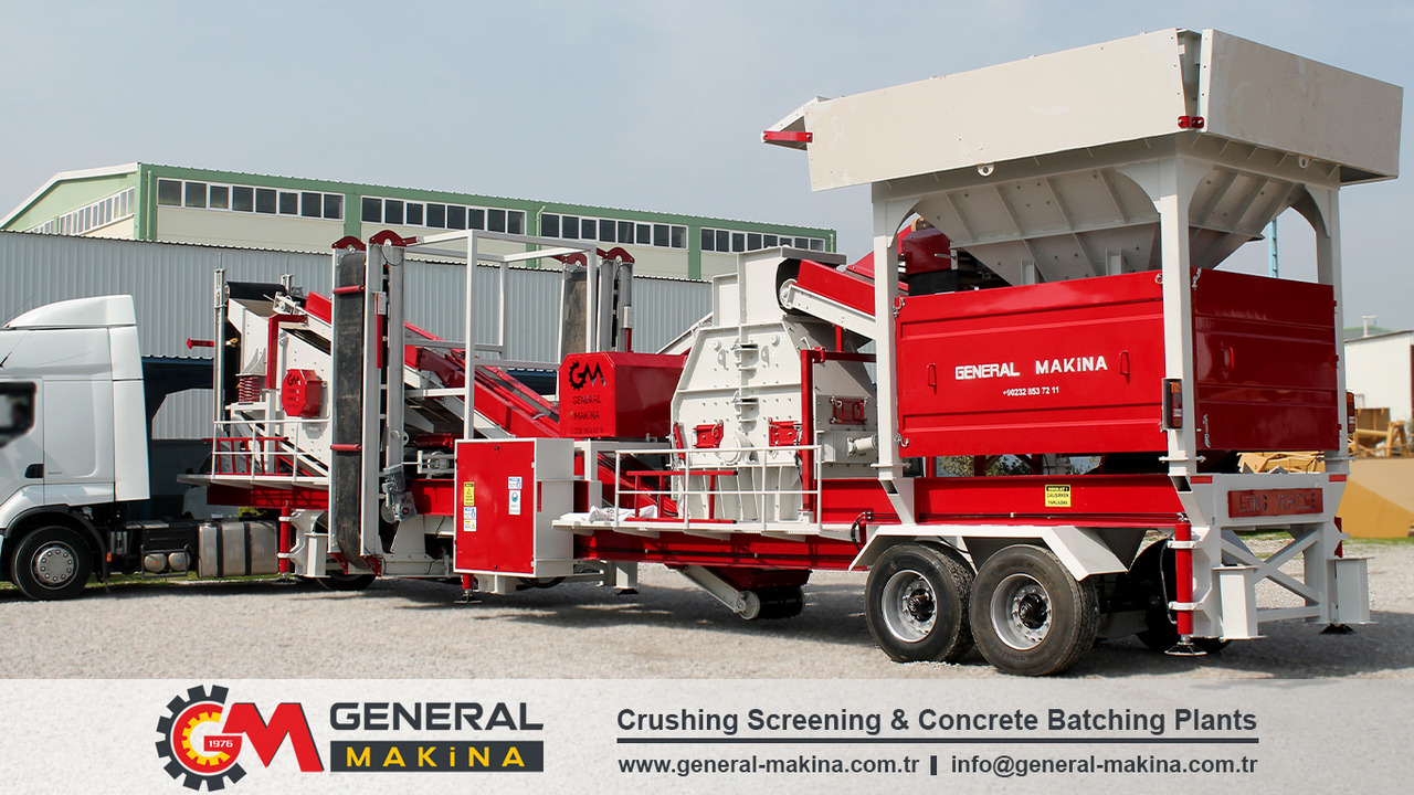 General Makina Mobile Sand Machine - Mobilais drupinātājs: foto 5 General Makina Mobile Sand Machine - Mobilais drupinātājs: foto 5