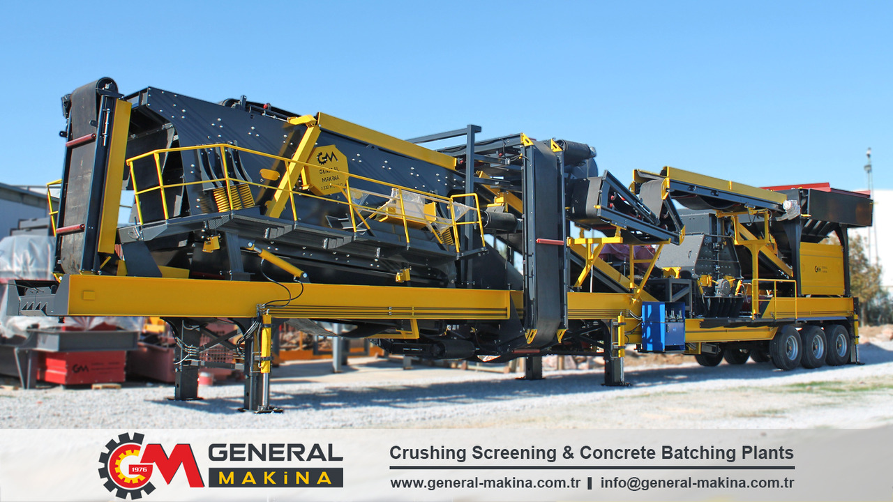 General Makina Mobile Tertiary Impact Crusher Plant - Trieciena drupinātājs: foto 3 General Makina Mobile Tertiary Impact Crusher Plant - Trieciena drupinātājs: foto 3