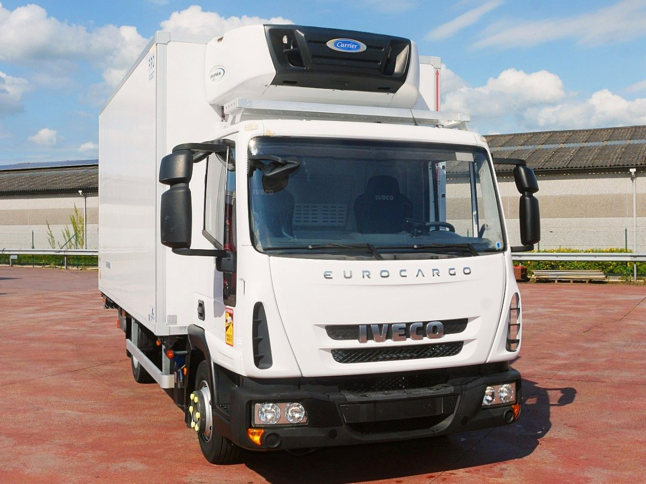 Kravas automašīna refrižerators Iveco 90E19 EUROCARGO KUHLKOFFER CARRIER SUPRA 450 €6: foto 1