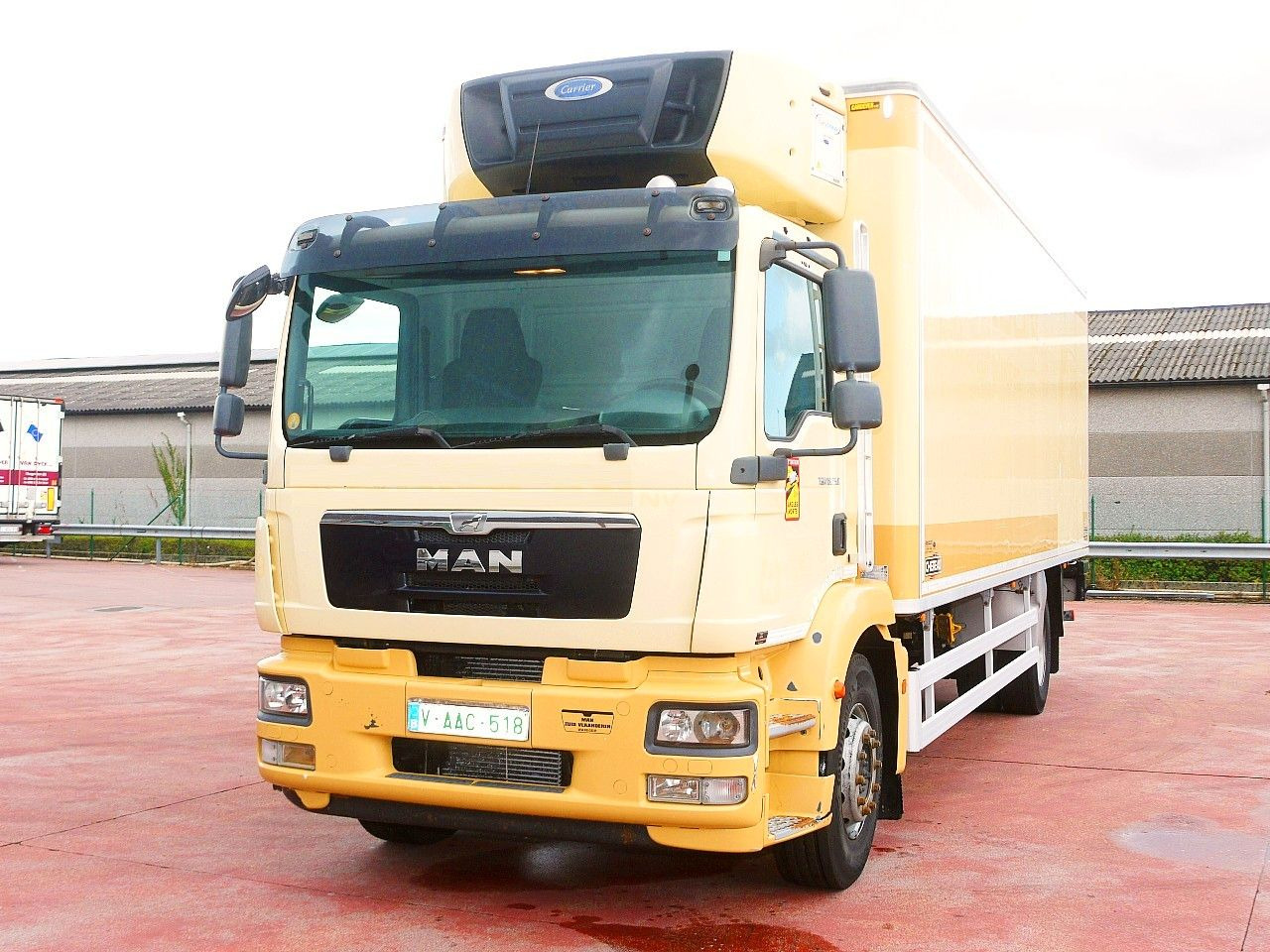 MAN TGM 18 250 CHEREAU CARRIER SUPR 1250 MULTi - Kravas automašīna refrižerators: foto 5 MAN TGM 18 250 CHEREAU CARRIER SUPR 1250 MULTi - Kravas automašīna refrižerators: foto 5
