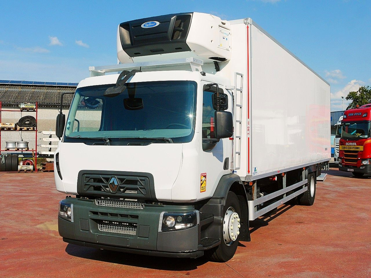 Renault D19.280 KUHLKOFFER CARRIER SUPRA 1150 MT - Kravas automašīna refrižerators: foto 5 Renault D19.280 KUHLKOFFER CARRIER SUPRA 1150 MT - Kravas automašīna refrižerators: foto 5