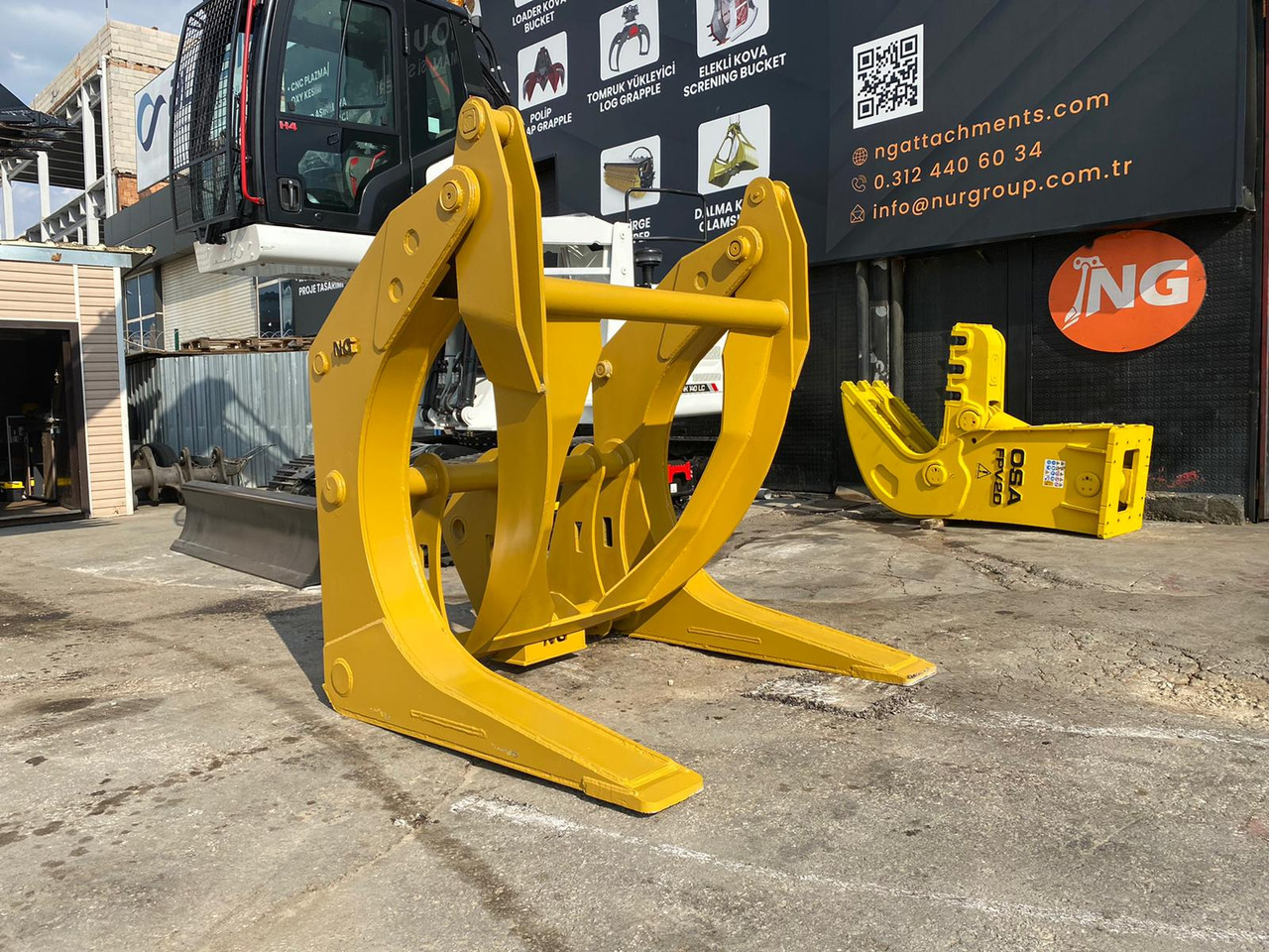 Jaunā Greiferi - Iekrāvējs LOADER LOG GRAPPLE - NG ATTACHMENTS: foto 6