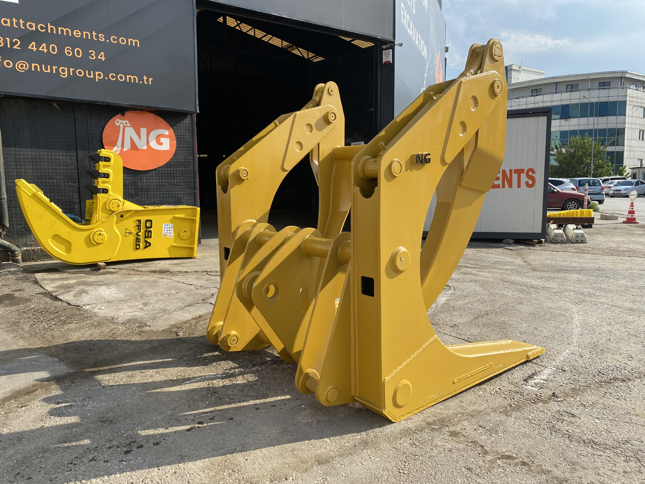 Jaunā Greiferi - Iekrāvējs LOADER LOG GRAPPLE - TIMBER GRAPPLE: foto 8