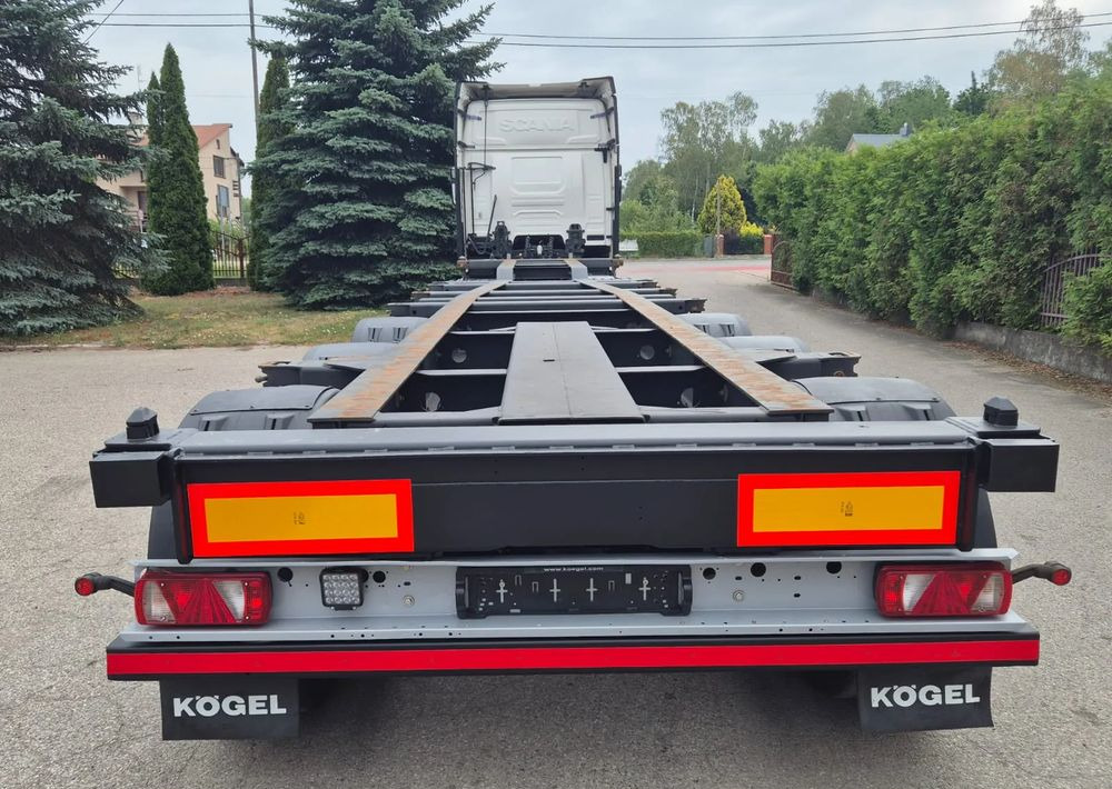 Puspiekabe noņemamā virsbūve/ Konteineru vedējs Kögel Podkontenerowa: foto 6