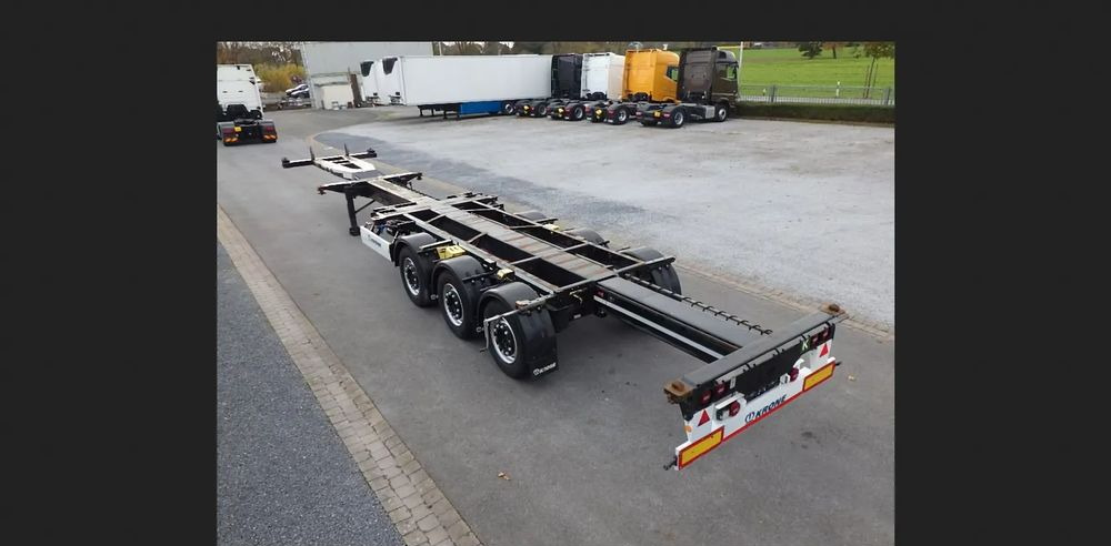 Krone Podkontenerowa - Puspiekabe noņemamā virsbūve/ Konteineru vedējs: foto 2 Krone Podkontenerowa - Puspiekabe noņemamā virsbūve/ Konteineru vedējs: foto 2