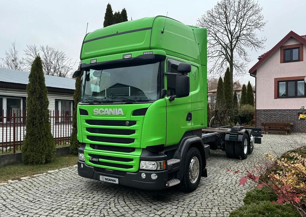 Scania R450 - Šasija kravas automašīna: foto 1 Scania R450 - Šasija kravas automašīna: foto 1