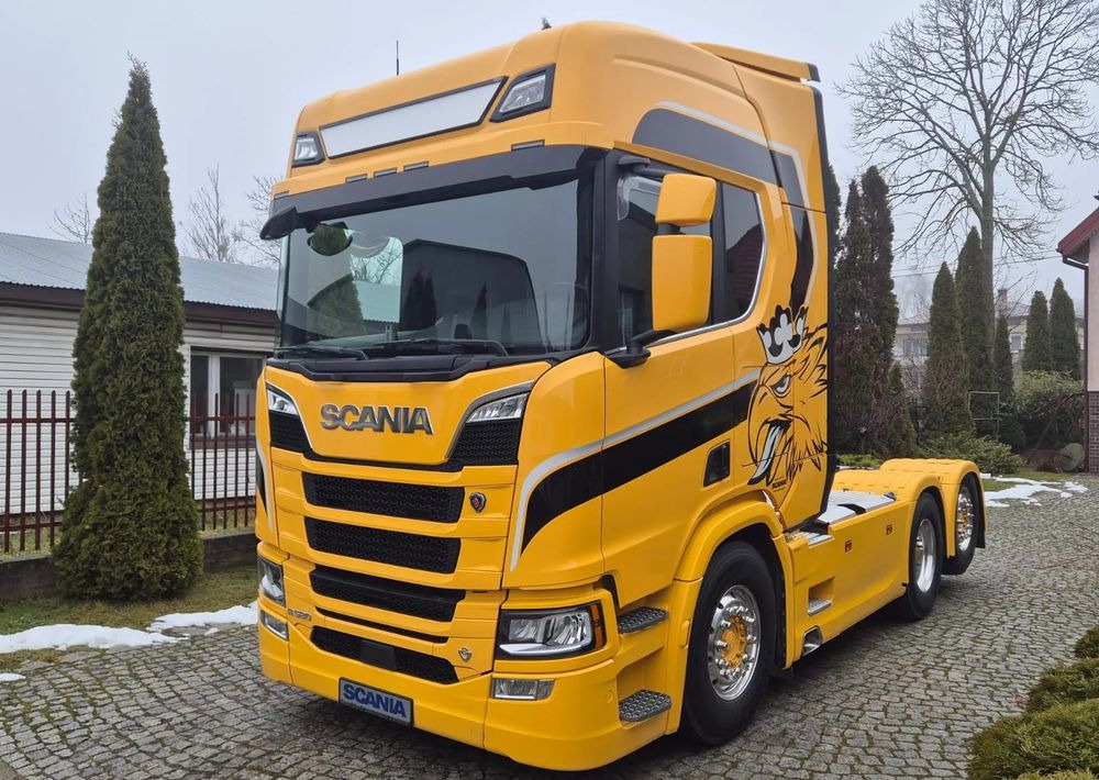 Scania R580 V8 Boogie Full Air - Vilcējs: foto 1 Scania R580 V8 Boogie Full Air - Vilcējs: foto 1