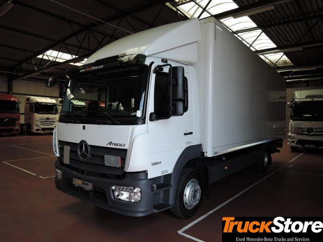 Mercedes-Benz Atego 1224 L - Kravas automašīna ar slēgto virsbūvi: foto 1 Mercedes-Benz Atego 1224 L - Kravas automašīna ar slēgto virsbūvi: foto 1