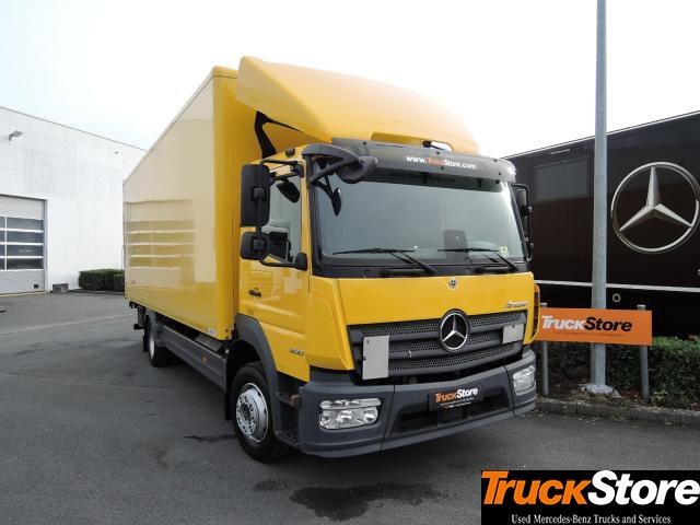 Mercedes-Benz Atego 1230 L - Kravas automašīna ar slēgto virsbūvi: foto 3 Mercedes-Benz Atego 1230 L - Kravas automašīna ar slēgto virsbūvi: foto 3