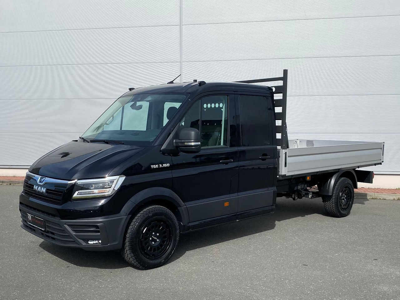 MAN TGE 3.160 Pritsche DOKA LR HECK AHK 3.5t ACC NAV - Automašīna ar kravas platformu, Kravas-pasažieru furgons: foto 1 MAN TGE 3.160 Pritsche DOKA LR HECK AHK 3.5t ACC NAV - Automašīna ar kravas platformu, Kravas-pasažieru furgons: foto 1