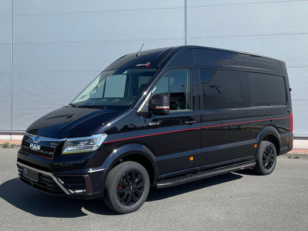 Kravas mikroautobuss, Kravas-pasažieru furgons MAN TGE 3.180 L3H3 4x4 MIXTO Individual LionS STANDH: foto 1