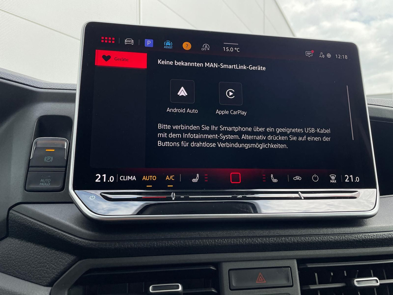 Kravas mikroautobuss MAN TGE 3.180 L4H3 Kasten STANDHZ ACC LED SITZHZ: foto 21