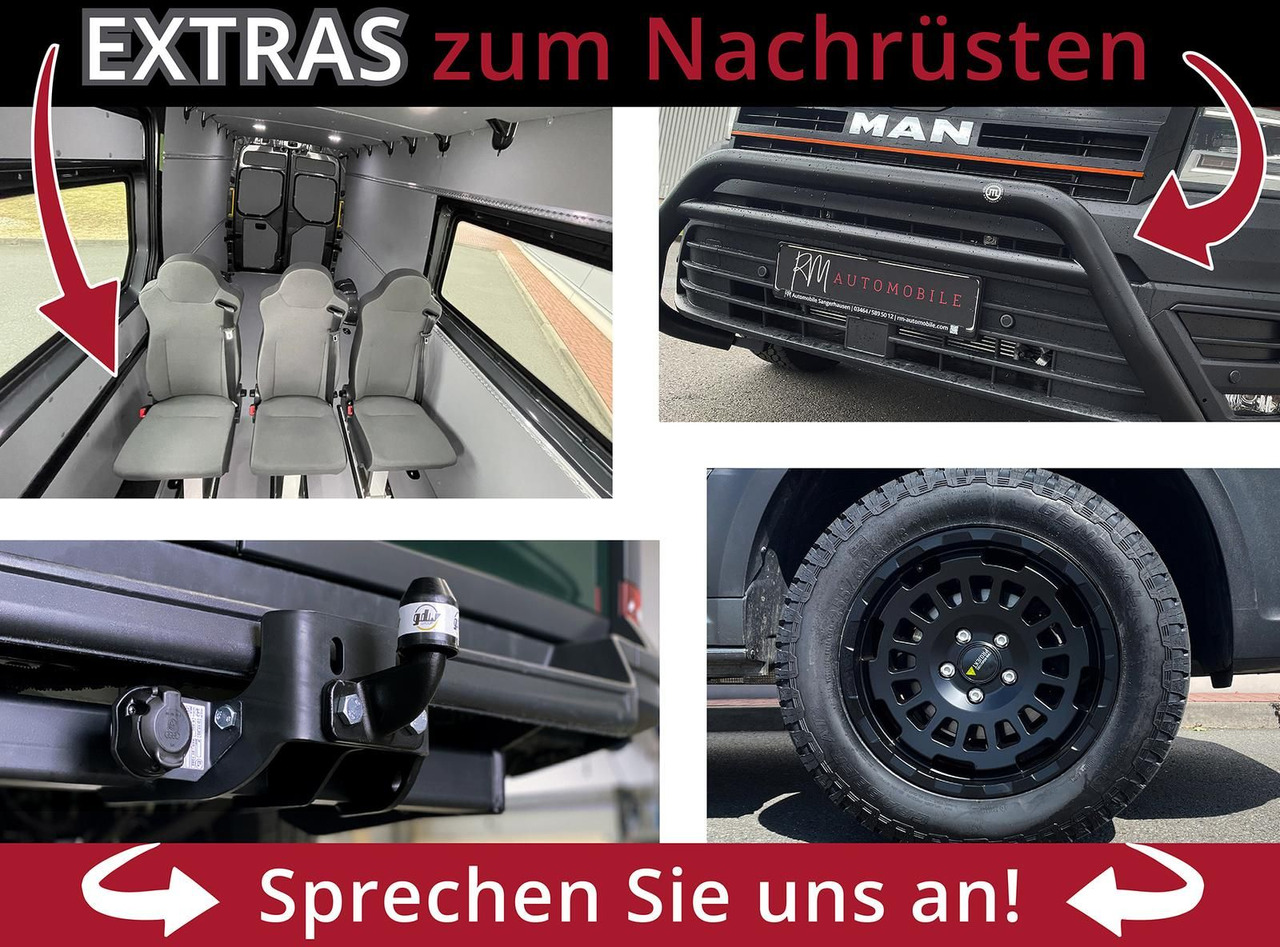 Vieglā automašīna MAN TGE 3.180 Pritsche DOKA MR 4x4 LED TEMPOMAT: foto 31