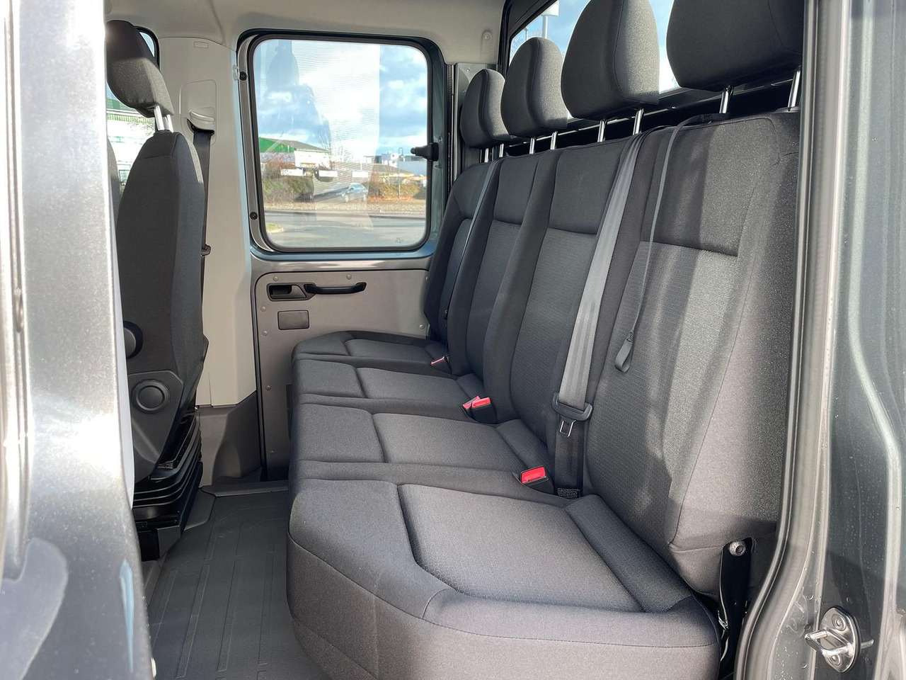 Automašīna ar kravas platformu, Kravas-pasažieru furgons MAN TGE 3.180 Pritsche DOKA MR STANDHZ AHK KAMERA: foto 10