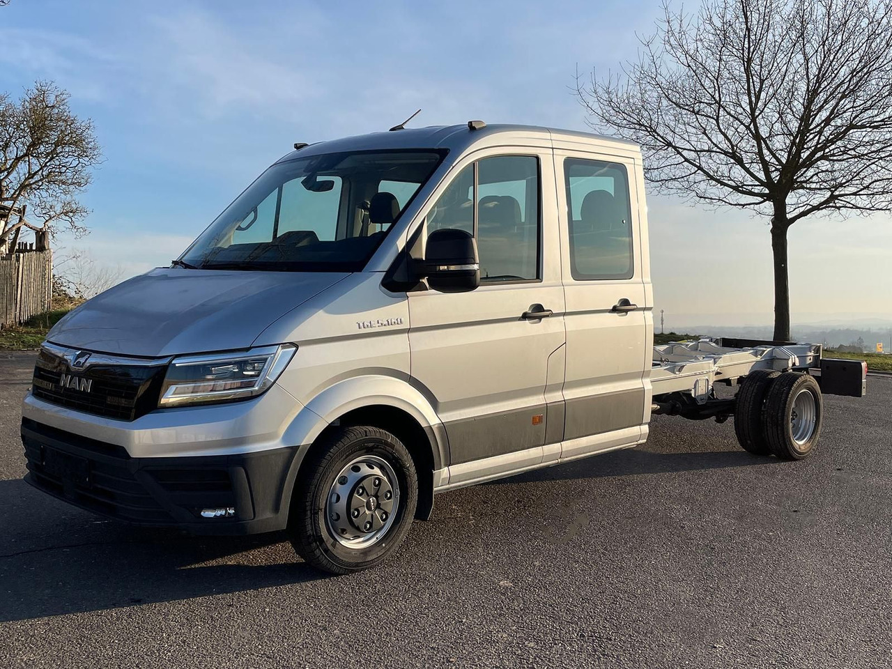 MAN TGE 5.160 Fahrgestell DOKA L4 AHK SITZHZ LED DAB - Vieglā automašīna: foto 1 MAN TGE 5.160 Fahrgestell DOKA L4 AHK SITZHZ LED DAB - Vieglā automašīna: foto 1
