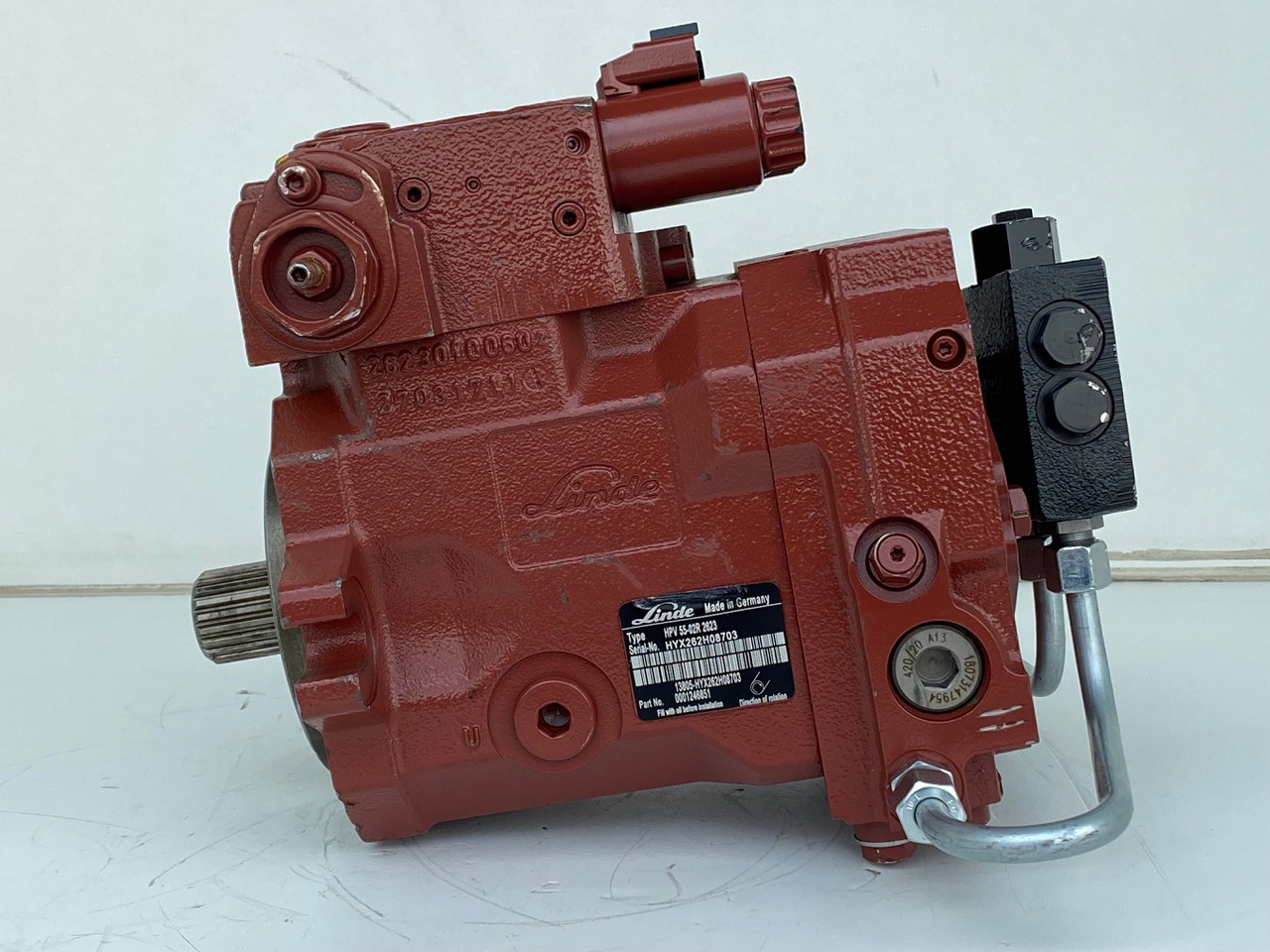 Linde Verstellpumpe-Axialkolbenpumpe Typ:HPV 55-02R 2623. #HPV55BC# - Hidrauliskais sūknis: foto 4 Linde Verstellpumpe-Axialkolbenpumpe Typ:HPV 55-02R 2623. #HPV55BC# - Hidrauliskais sūknis: foto 4