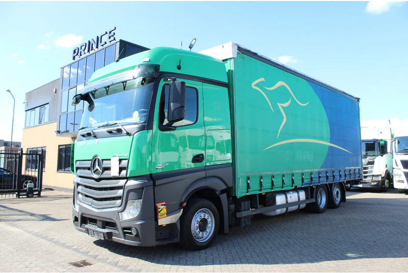 Mercedes-Benz Actros 2642 * EURO6 * 6X2 * - Kravas automašīna ar tentu: foto 1 Mercedes-Benz Actros 2642 * EURO6 * 6X2 * - Kravas automašīna ar tentu: foto 1