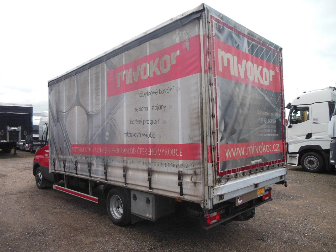 Iveco Daily 50C18, 10 Paletten - Furgons ar tentu: foto 4 Iveco Daily 50C18, 10 Paletten - Furgons ar tentu: foto 4